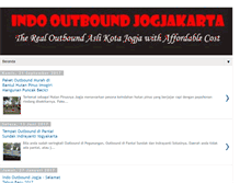 Tablet Screenshot of jogjaoutbound.com